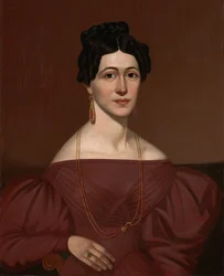 Portret van Eliza C. Ayres